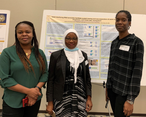 Teresia Njoroge (Kenya), Majidah Hamid-Adiamoh (Nigeria), Akilah Stewart (Trinidad)